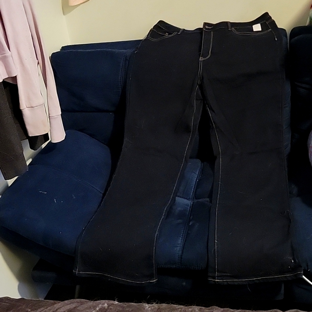Dark Blue Bootcut Jeans